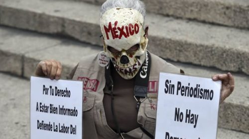 Balas para frenar periodistas en México