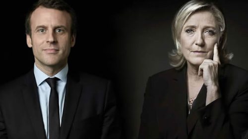 Emmanuel Macron y Marine Le Pen van a segunda vuelta