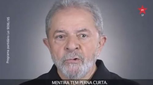 Lula Da Silva advirtió: “La mentira tiene patas cortas”