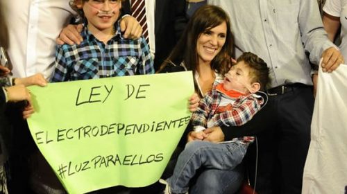 El Senado convirtió en ley la gratuidad del servicio de luz para electrodependientes