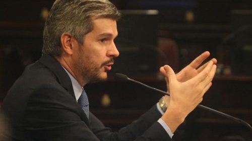 Ante senadores, Peña prometió “una baja fuerte de la inflación”