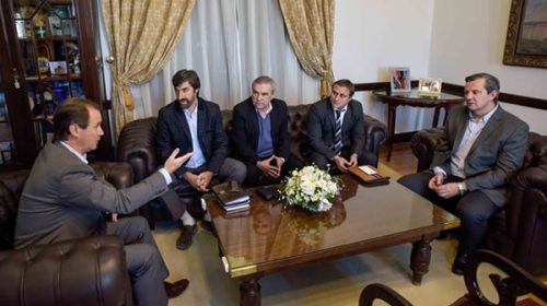 Bordet dio detalles a los Presidentes de Bloques del Senado sobre la ley para obtener créditos y el proyecto Mandisoví Chico
