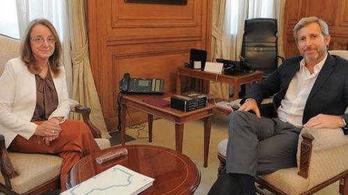 Tensa cumbre clave hoy de Frigerio con Alicia Kirchner