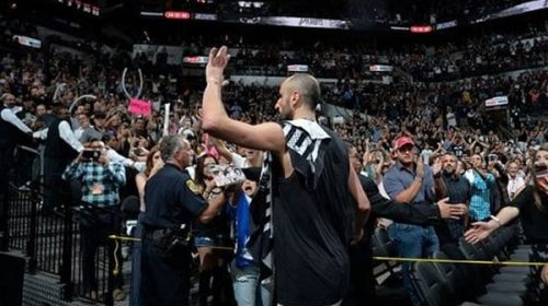 El estadio de los Spurs, rendido ante Manu: ovación y agradecimiento eterno