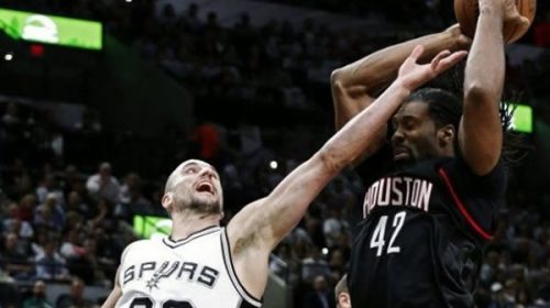 Paliza de los Rockets ante los Spurs en el primer partido de la serie