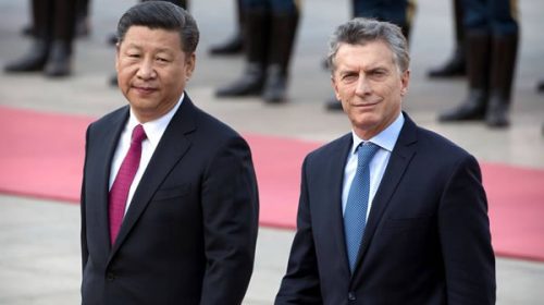 Macri firmará con su par chino acuerdos de cooperación por u$s 15 mil millones