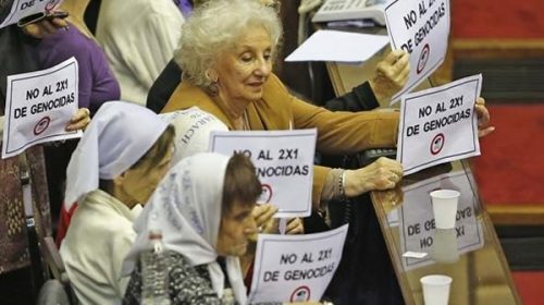 Se promulgó la ley que excluye a represores del beneficio del 2×1