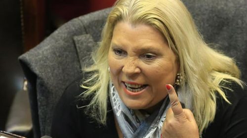 Carrió respaldó la prisión domiciliaria para represores mayores de 75 años