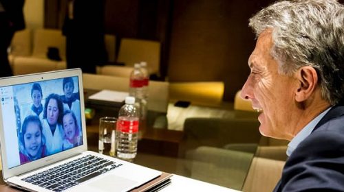 Desde China, Macri volvió a respaldar a Arribas y apuntó a Gils Carbo