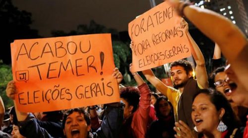 Oposición pidió apertura del juicio político a Temer en Brasil