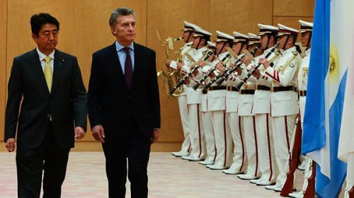 Macri se reunió con el primer ministro de Japón, Shinzo Abe