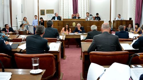 La Cámara de Senadores sesionará esta semana