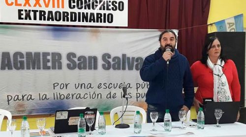 Agmer aceptó la última propuesta salarial del Gobierno provincial