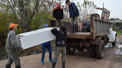 El jueves se espera el pico de la crecida del río Uruguay en Concepción