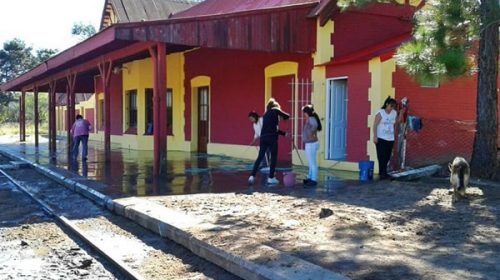 El CGE recuperó como escuela NINA una ex estación ferroviaria en Concordia