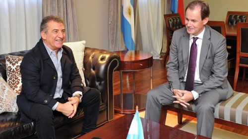 Bordet se reunió con Urribarri y dijo que la campaña legislativa “nos va a encontrar trabajando juntos”
