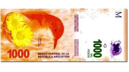 El billete de mil pesos ya tiene fecha de salida