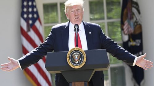 Trump retiró a EEUU del Acuerdo Climático de París por “las pesadas cargas financieras y económicas”