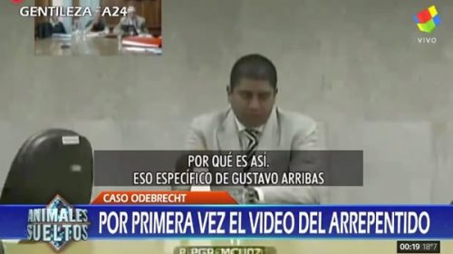 Coimas de Odebrecht: apareció el video del arrepentido que compromete a Gustavo Arribas