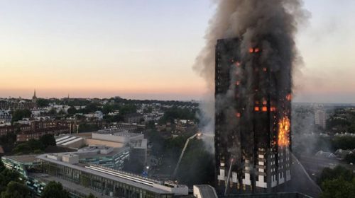 Al menos seis muertos y 50 heridos por un incendio en una torre residencial en Londres