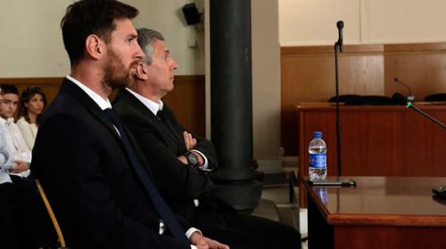 La Fiscalía acepta que Messi sustituya la condena de 21 meses de cárcel por una multa