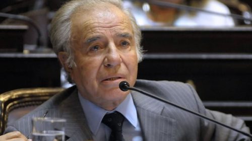 Casación confirmó condena a siete años de prisión para Menem