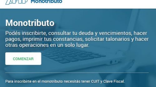 Ya está disponible el nuevo portal web para monotributistas