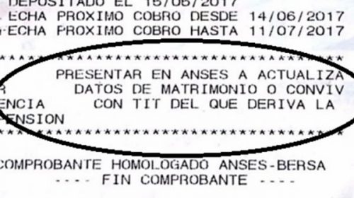 Anses pide a pensionados por viudez presentar documentación, pero promete que no habrá bajas