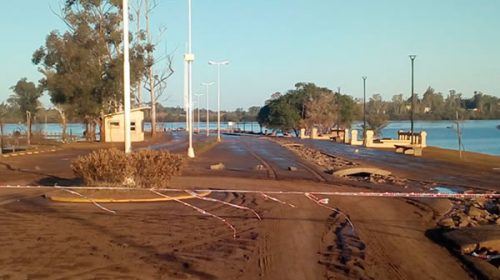 Los concordieses pudieron retornar a un sector de la Costanera
