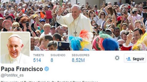 El papa Francisco es el líder mundial más seguido en Twitter