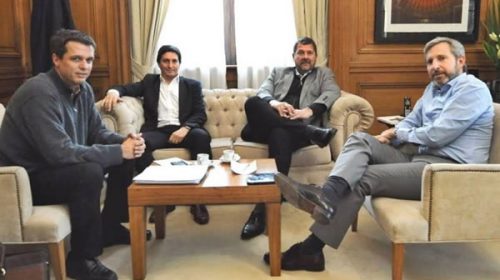 Cresto buscó el aval de Frigerio para obras contra las inundaciones
