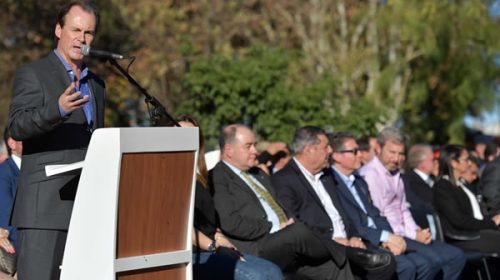 Bordet se pronunció por sostener los valores de la abnegación y el trabajo