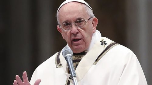 Francisco pide solidaridad para eliminar malnutrición y pobreza