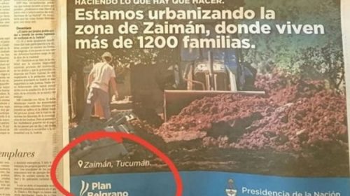 El Gobierno no tiene GPS: anunciaron obras pero le erraron a la provincia