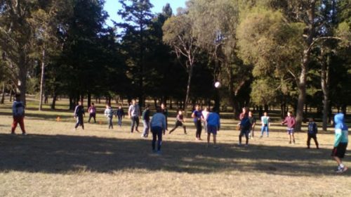 Estudiantes disfrutan de jornadas recreativas en Embalse