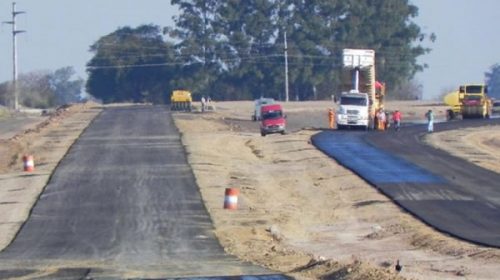 Reanudaron la obra de la ruta 18 y resta un 35% para su finalización