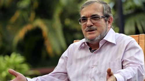 El líder de las FARC se recupera tras sufrir una isquemia cerebral