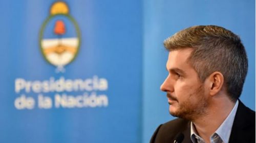 Marcos Peña dice que el ajuste es “un fantasma” y responsabilizó a la oposición