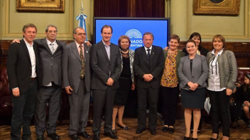 Distinguen a entrerrianos con la Mención Sarmiento en el Congreso Nacional