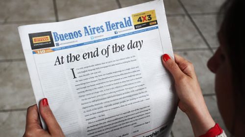 El Buenos Aires Herald dejará de existir después de casi 141 años de historia