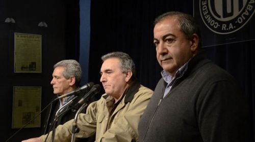 La CGT ratificó la marcha a Plaza de Mayo contra el ajuste de Cambiemos