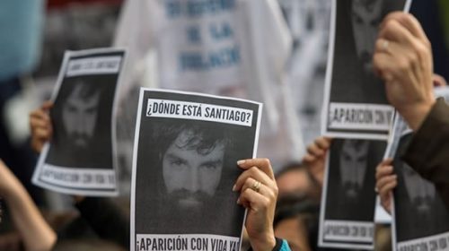 Llegó a Esquel la comisión de derechos humanos por la desaparición de Maldonado