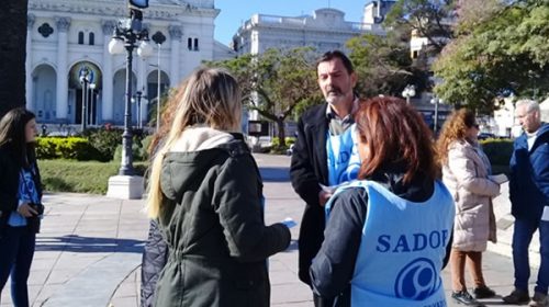 Sadop Entre Ríos se sumó a la jornada nacional para que se abra la paritaria del sector
