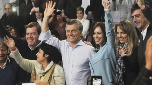 Macri dice que “la rueda” de la economía “se puso en marcha”