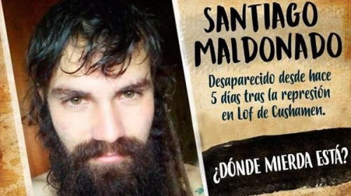 “Tiene que aparecer”: la carta escrita por el hermano de Santiago Maldonado