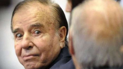 El ex presidente Carlos Menem no podrá ser precandidato a senador