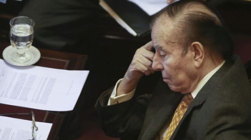 La Corte postergó para después de las PASO la apelación de Menem por su candidatura