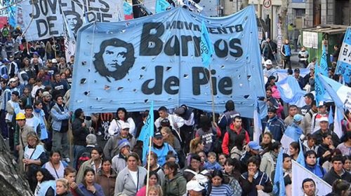 Organizaciones sociales se sumaron a la marcha convocada por la CGT