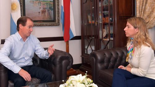 Bordet evaluó con Stratta la marcha de las políticas de desarrollo social