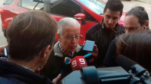 Rivas al ingresar a Tribunales: “No hablo con ningún medio”, dijo el abogado